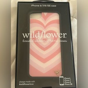 Wildflower iPhone 6/7/8/SE case in Rose latte